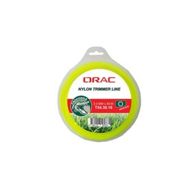 Orac 3.00 mm 56 m Altı Köşe Sarı Tırpan Misinası