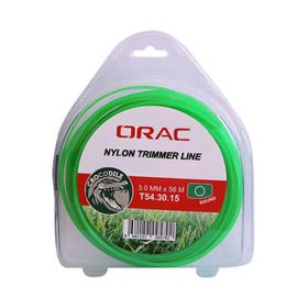Orac 3 mm 56 mt Yeşil Yuvarlak Tırpan Misinası