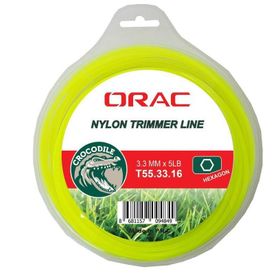 Orac 3,30 mm 46 mt Altı Köşe Sarı Tırpan Misinası