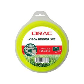Orac 3,30 mm 46 mt Altı Köşe Sarı Tırpan Misinası