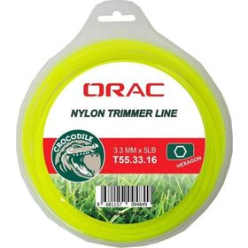 Orac 3,30 mm 46 mt Altı Köşe Sarı Tırpan Misinası