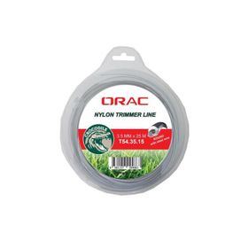 Orac 3,50 mm 24 mt Yuvarlak Telli Gri Tırpan Misinası