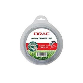 Orac 3,50 mm 24 mt Yuvarlak Telli Gri Tırpan Misinası