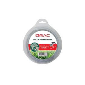 Orac 3,50 mm 24 mt Yuvarlak Telli Gri Tırpan Misinası