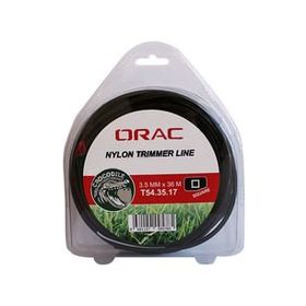 Orac 3,50 mm 36 mt Kare Siyah Tırpan Misinası