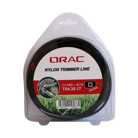Orac 3,50 mm 36 mt Kare Siyah Tırpan Misinası