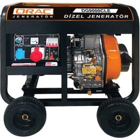 Orac DG9000CLE 7.5 Kva Dizel Marşlı Monofaze Tekerlekli Jeneratör