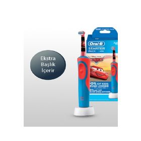 Oral-B 4210201306450 Starter Pack Disney Cars Çocuk Şarjlı Diş Fırçası