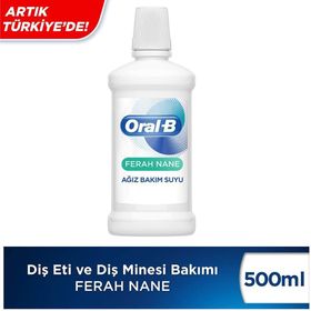 Oral-B 500 ml Diş Eti ve Diş Minesi Bakımı Ferah Nane Ağız Bakım Suyu