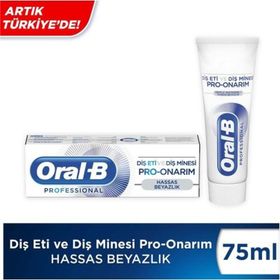 Oral-B 75 ml Diş Eti ve Diş Minesi Pro Onarım Hassas Beyazlık Diş Macunu