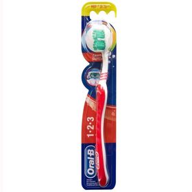 Oral-B Cavity Defense 123 Kırmızı Diş Fırçası