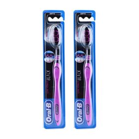 Oral-B Cavity Defense Black 2 Adet Orta Diş Fırçası