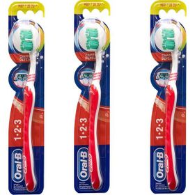 Oral-B Cavity Defense Black 3 Adet Orta Diş Fırçası