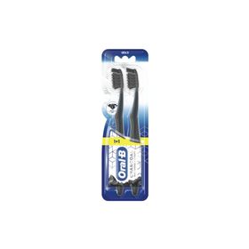 Oral-B Charcoal 35 Orta 1+1 Black Diş Fırçası