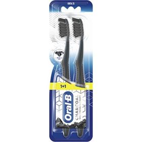 Oral-B Charcoal 35 Orta 1+1 Black Diş Fırçası