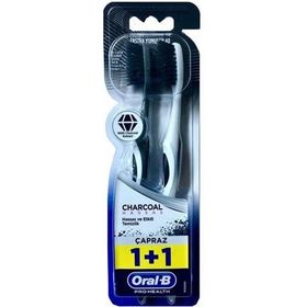 Oral-B Charcoal Black 40 Ekstra Yumuşak 1+1 Diş Fırçası