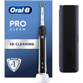 Oral-B Clean Protect Siyah Şarjlı Diş Fırçası ve Seyahat Kabı