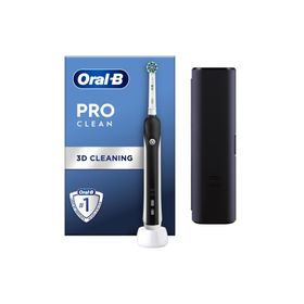 Oral-B Clean Protect Siyah Şarjlı Diş Fırçası ve Seyahat Kabı