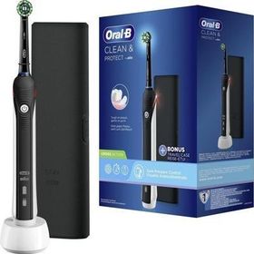 Oral-B Clean Protect Siyah Şarjlı Diş Fırçası