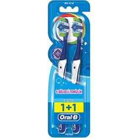 Oral-B Complete 5 Bölgeli Temizlik 1+1 Orta Diş Fırçası