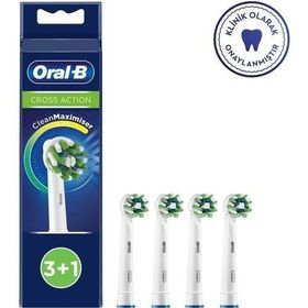 Oral-B Cross Action Maximiser 4'lü Yedek Başlıklı Şarjlı Diş Fırçası