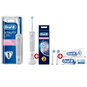 Oral-B D100 Vitality Sensi Ultra Thin+Sensi Ultrathin 2x50 ml Diş Macunu