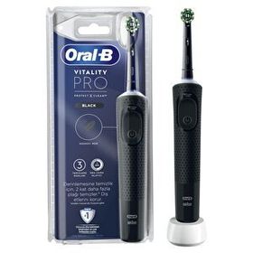 Oral-B D103 Vitality Pro Protect X Clean Siyah Şarjlı Yetişkin Diş Fırçası