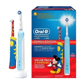 Oral-B D16 Pro Family Edition Elektrikli Diş Fırçası Aile Seti