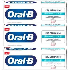 Oral-B Diş Eti Bakımı Derinlemesine Temizlik 3x65 ml Diş Macunu