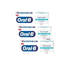 Oral-B Diş Eti Bakımı Derinlemesine Temizlik 3x65 ml Diş Macunu
