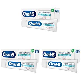 Oral-B Diş Eti Bakımı Derinlemesine Temizlik 3x65 ml Diş Macunu