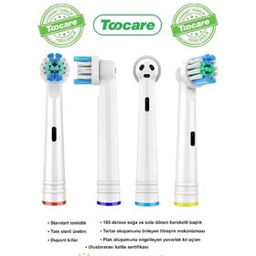 Oral-B EB20P 4 Adet Uyumlu Şarjlı Diş Fırçası Yedek Başlık