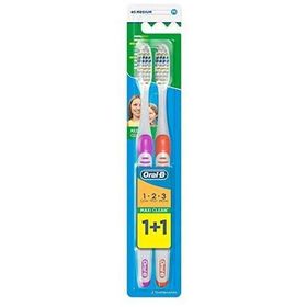 Oral-B Effect Orta 2'li Maxi Clean Diş Fırçası