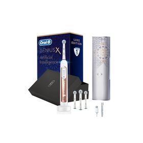 Oral-B Genius X AL Art Of Brushing Rose Gold Şarj Edilebilir Diş Fırçası+Seyahat Kabı