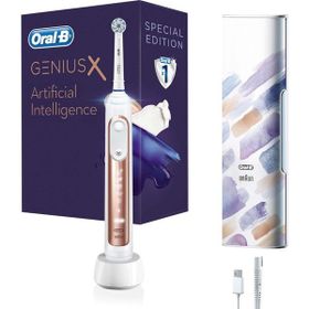 Oral-B Genius x Yapay Zeka Destekli Şarj Edilebilir Özel Seri Rosegold Diş Fırçası