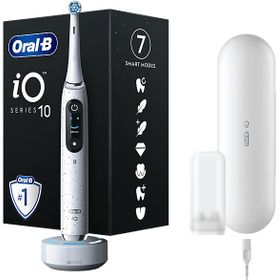 Oral-B IO 10 Şarjlı Beyaz Diş Fırçası + Manyetik Şarj + Seyahat Kabı