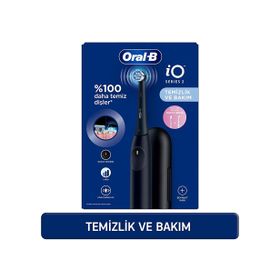 Oral-B IO 2 Şarjlı Siyah Diş Fırçası+Seyahat Kabı