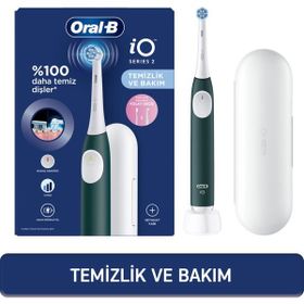 Oral-B IO 2 Şarjlı Yeşil Diş Fırçası+Seyahat Kabı