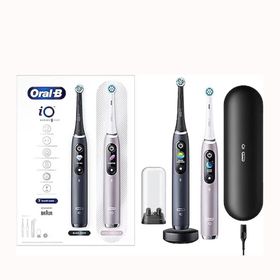 Oral-B iO - 9 Şarjlı Pembe Siyah 2'li Set Diş Fırçası