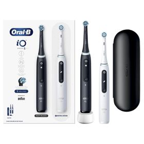 Oral-B İO5 Mat Siyah-Beyaz 2 Adet Diş Fırçası
