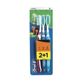 Oral-B Natural Fresh 2+1 Diş Fırçası