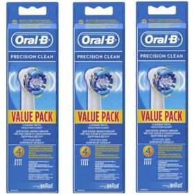 Oral-B Precision Clean 3x4 Adet Diş Fırçası Yedek Başlığı