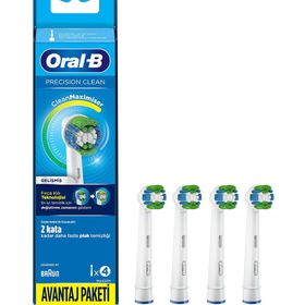 Oral-B Precision Clean Clean Maximiser 4 Adet Diş Fırçası Yedek Başlığı