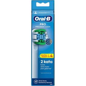 Oral-B Precision X-Filament 4 Adet Şarjlı Diş Fırçası Yedek Başlığı