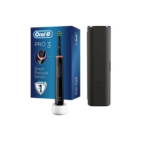 Oral-B Pro 3 3500 Siyah Şarj Edilebilir Diş Fırçası + Başlık
