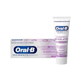 Oral-B Pro 3D White Advanced Luxe Ekspres Beyazlatma 4x75 ml Diş Macunu