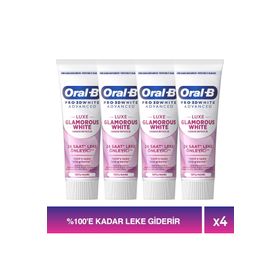 Oral-B Pro 3D White Advanced Luxe Glamorous 4x75 ml Diş Macunu