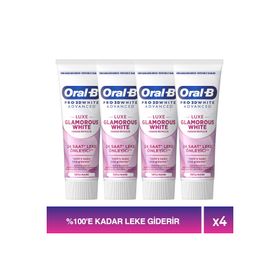 Oral-B Pro 3D White Advanced Luxe Glamorous 4x75 ml Diş Macunu