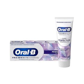 Oral-B Pro 3D White Advanced Luxe Perfection Serinletici Nane 75 ml Diş Macunu