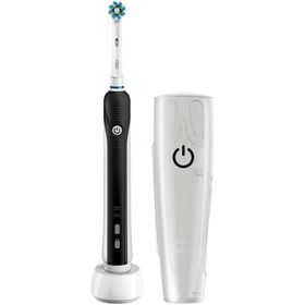 Oral-B Pro 750 Cross Action Siyah Şarjlı Diş Fırçası
